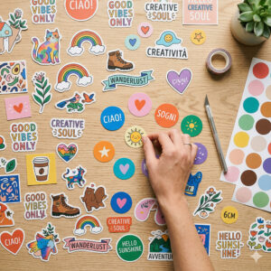Etichette e Sticker Personalizzati in Foglio